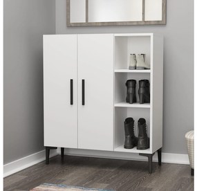 Cipőtároló (cipősszekrény) Mubimo 1 (fehér). 1094274