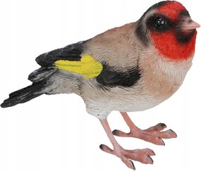 Kerti Figura dekoratív Madár Madárkák kerti dekoráció 12x9cm