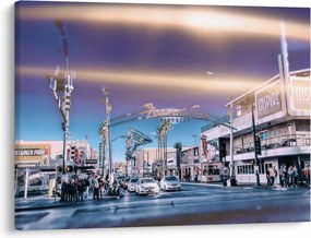 Kép egy utcáról Las Vegasban (70x50 cm)
