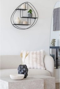 Tárolóedény fedéllel, travertin, natúr ø10x6,5 cm