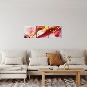 Kép - Absztrakció (órával) (90x30 cm)