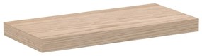 szerelt fa függőpolc 50 x 23,5 x 4 cm