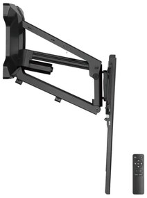 MK FLORIA MKF-21DM647-Falra szerelhető TV-tartó forgatható csuklóval 70" fekete +távirányítóval