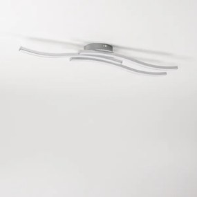 Ezüst LED mennyezeti lámpa 3xLED/6W/230V 3000K