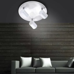 Leuchten Direkt 11943-16 - LED Spotlámpa TARIK 3xGU10/5W/230V fehér