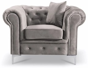 Roma Chesterfield fotel  Bézs