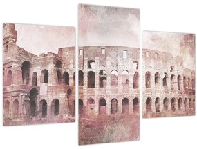 Kép - Vintage képeslap a városról N⁰2 (90x60 cm)