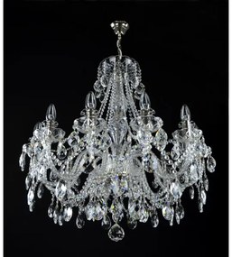 Wranovsky JWZ124122101 - IMPERIAL kristály csillár láncon, 12xE14/40W/230V