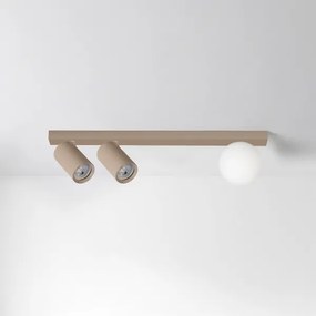 Brilagi - SELE BALL irányítható spotlámpa 2xGU10/30W/230V + 1xG9/10W bézs