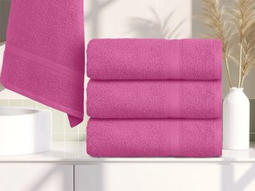 CLARYSSE ELEGANCE törölköző 60x110 cm rózsaszín, 100% pamut