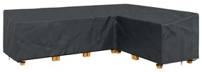 Kültéri bútor takaró Fekete 286 x 222 x 80 cm 600D szövet