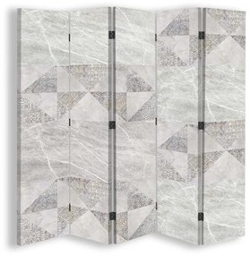 Gario Paraván Geometria és pasztell Méret: 180 x 170 cm, Kivitelezés: Klasszikus paraván