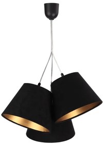 Csillár zsinóron AMBROSIA 3xE27/60W/230V