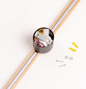 Brilagi - LED fali lámpatest WOODY LINE/7W/230V 4000K 60 cm tölgy