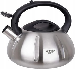 Vízforraló síppal Szatén indukciós 3L Hoffner