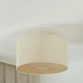 Brilagi COUNTRY ROLLER mennyezeti lámpa 1xE27/15W/230V, 50 cm, krém