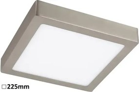 Beltéri led mennyezeti lámpa 18w 1400lm 3000k szatin króm lois
