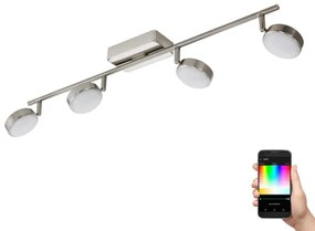 Eglo 97717 - LED RGB Dimmelhető spotlámpa CORROPOLI-C 4xLED/5W/230V