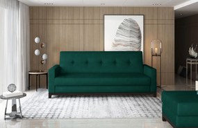 Selene orzech kanapé, zöld, Monolit 37