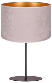 Duolla Duolla - Asztali lámpa ROLLER 1xE14/15W/230V szürke/arany DU81501