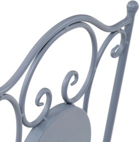 Kerti bútor szett 1+2, fém, kerámia mozaik, szürke, US1500 SET