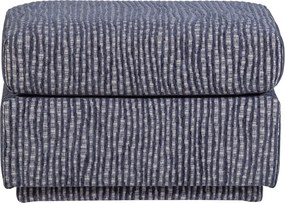 Szürkéskék kárpitozott lábtartó Lou – WOOOD