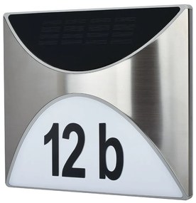 Spot-Light 6710202 - LED Napelemes házszám LED/3x0,1W/2,4V IP44