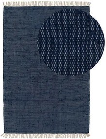 Újrahasznosított anyagból készült szőnyeg Tom Dark Blue