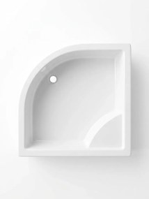 Favorit STEP MAGASÍTOTT zuhanytálca íves - szaniter akril - 90 x 90 x 32 cm