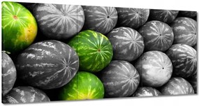 Vászonkép 180x90 Három színes görögdinnye