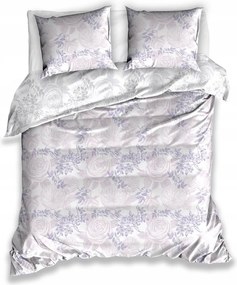 Pamut-szatén Ágyneműhuzat Rózsaszín Floral 200x220