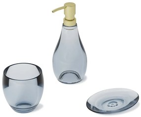 Kék műanyag szappantartó Droplet – Umbra
