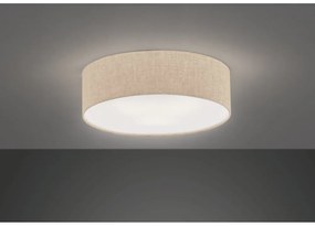 Bézs mennyezeti lámpa textil búrával ø 40 cm Thor – Fischer &amp; Honsel