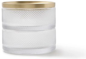 Tesora üveg ékszerdoboz, aranyszínű fedéllel - Umbra