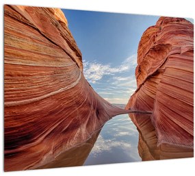 Kép - Vermilion Cliffs Arizona (üvegen) (70x50 cm)