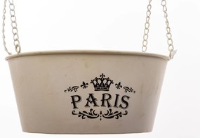 Vintage fali kerti virágtartó konzol kaspóval Paris