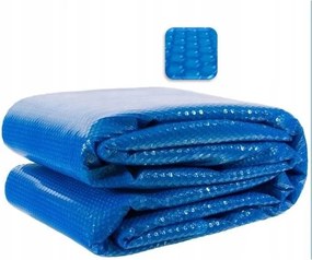 Napelemes vastag paneles medence vízmelegítő fedél Gre Fidji 460 cm