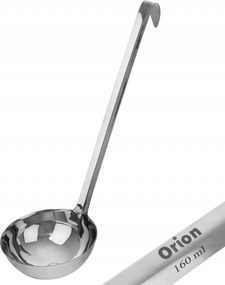 Merőkanál rozsdamentes acél konyhai kanál leves szósz öntéséhez 160 ml