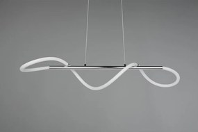 Ezüstszínű fém LED dimmelhető függőlámpa Argos – Reality