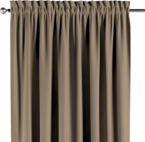 Csatornafüggöny frufruval 1 db 140x260cm bézs