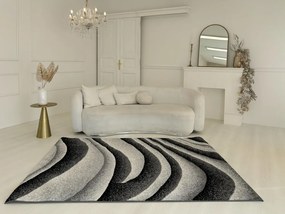 Nora 6029 szürke modern szőnyeg 120x170 cm