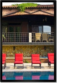 Poszterek keretben 40x60 Napozóágyak