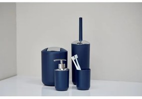 WENKO 22522100 - WC-kefe BRASIL 10x37 cm kék/fényes króm