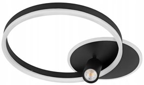 LED mennyezeti lámpatest LED/38W/230V + 1xGU10/30W fekete