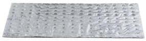 15 db fekete négyszögletes öntapadó lépcsőszőnyeg 60 x 25 cm