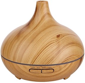 Aromaterápiás Párologtató Ultrahangos Párásító Távirányítóval - 400 ml táviránytóval Aroma Diffúzor