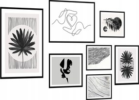 Giga Készlet 7db-os képek Nagy keretben KP178