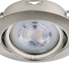 Eglo 901757 - KÉSZLET 3x LED Beépíthető lámpa FAVAZZINA 1xGU10/4W/230V króm