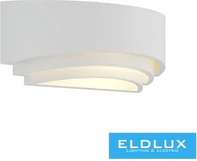 UNIVERSO Gipsz fali lámpa 1xR7S Max.50w 5mm IP20 Fehér 320x130x10