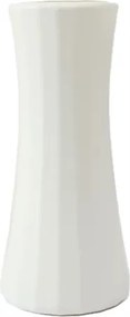 Fehér Törhetetlen Műanyag Virágváza Modern H 21cm